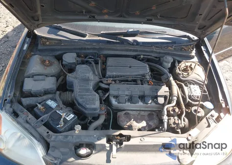 2003 Honda Civic Ex z USA, uszkodzony, nr VIN 2HGES267X3H505867